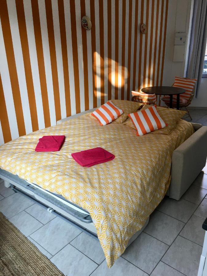 Studio à 20m de la mer Mers-les-Bains Extérieur photo